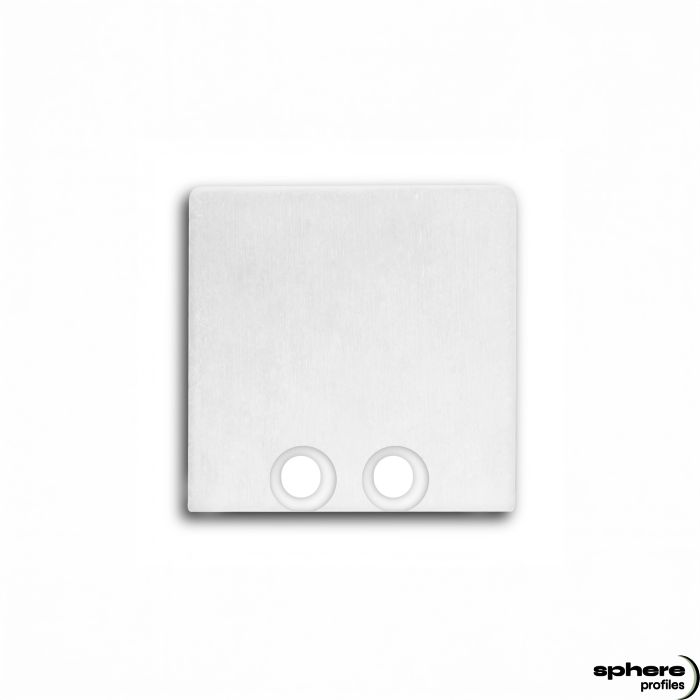 Tappo di chiusura ECHON, bianco, set di 2, viti incluse