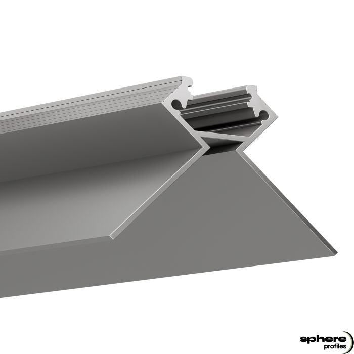 Profilo LED per cartongesso ACHAT, 200 cm, anodizzato