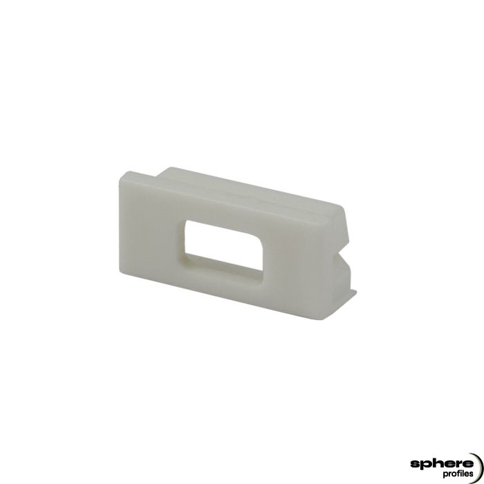 Tappo di chiusura URSA, bianco, set di 1, con ingresso cavi