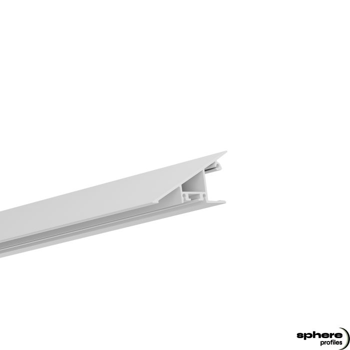 LED Profilo da costruzione BOTEIN, 200 cm, bianco RAL 9003