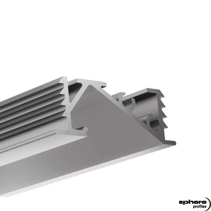 Profilo di installazione LED ALTAIS, 200 cm, anodizzato