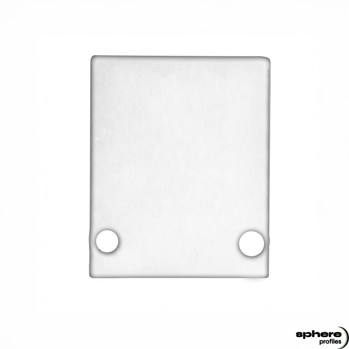 Tappo di chiusura ADHARA, bianco RAL 9003, set di 2 viti incluse