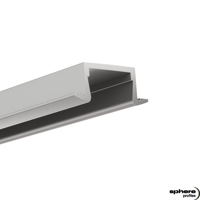 Profilo di installazione LED TEREBELLUM, 200 cm, anodizzato