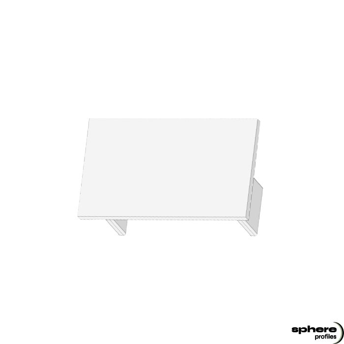 Tappo di chiusura ALNAIR, bianco, set di 1