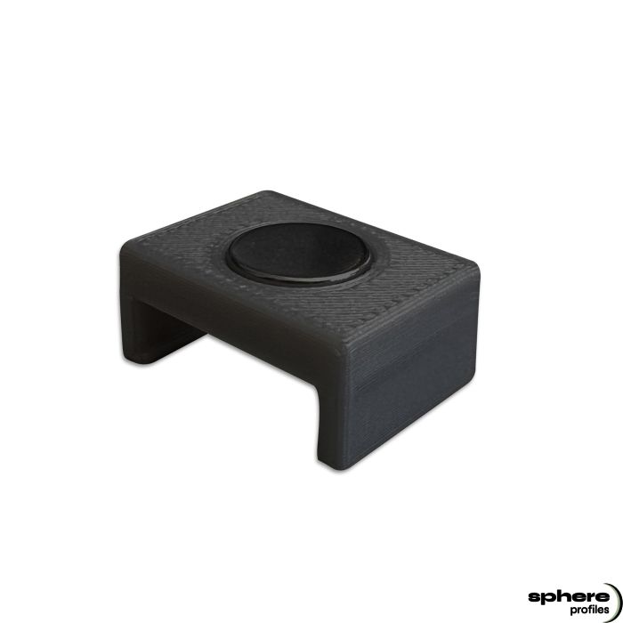 MAGNET-01 Supporto magnetico, plastica nera