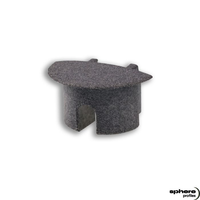 Tappo di chiusura KITALPHA, set di 1, con ingresso cavi, rotondo