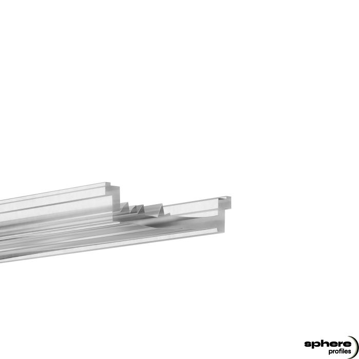 LENS-02 Copertura a scorrimento della lente, 117,6 cm, 25° asimmetrico