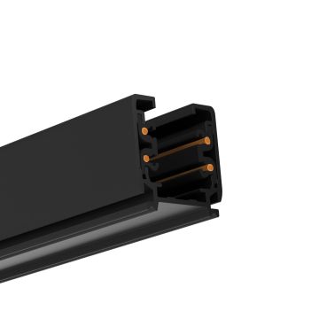 Binario trifase montato in superficie PAVONIS, nero, 200 cm