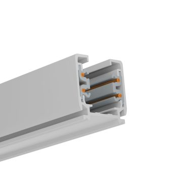 Binario trifase montato in superficie PAVONIS, bianco, 300 cm