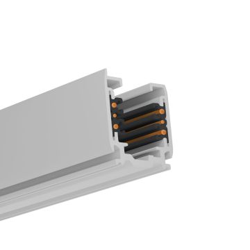 POLLUX Rail apparent triphasé, blanc, 300cm, DALI