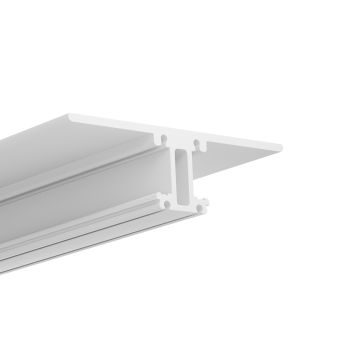 Profilo di illuminazione a LED ARRAKIS, 200 cm, verniciato a polvere bianco