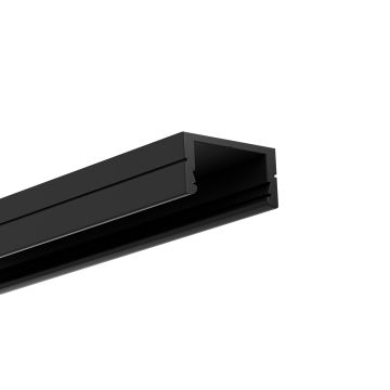 LED Profilo da costruzione CHRONO, 200 cm, nero RAL 9005