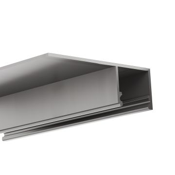 Perfil LED para construcción en seco TOPAS, 200 cm, anodizado