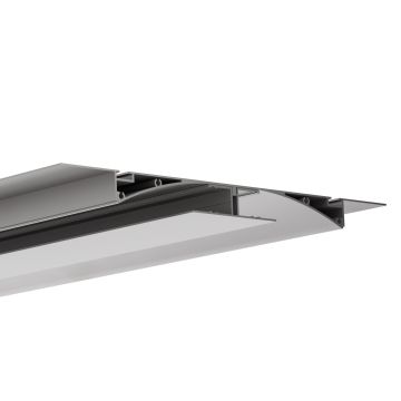 Perfil LED para construcción en seco PERIDOT, 200 cm, anodizado