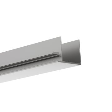Perfil LED para construcción en seco CITRIN, 200 cm, anodizado
