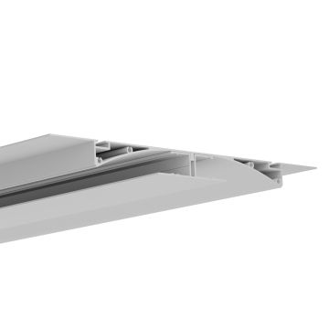 Profilé pour construction sèche LED PERIDOT, 200cm, blanc RAL 9003