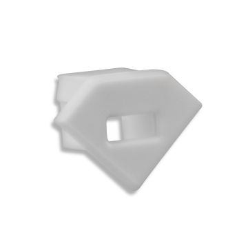 Embout de finition SIRIUS, kit de 1, avec passage de câble