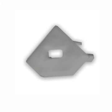 Embout de finition LYRA, kit de 1, avec passage de câbles