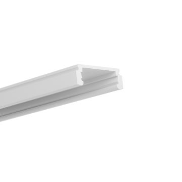 Profilé en applique LED PHERE, 200cm, blanc RAL9010