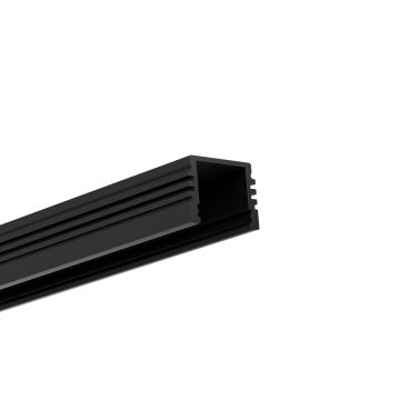 LED Profilo da costruzione DENEB, 200 cm, nero RAL 9005