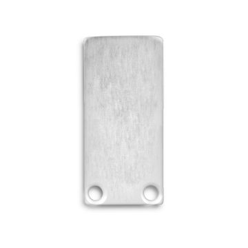 Embout de finition ZETA, kit de 2, vis incluses