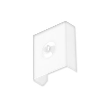 BRACKET-03 Mounting clip, white