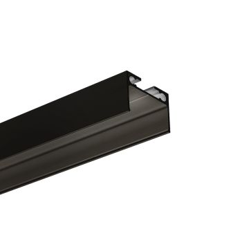 Profilé en applique LED chemin de câbles universelle CELEST, 200cm, noir RAL 9005