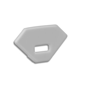 Embout de finition ALTAIR, kit de 1, avec passage de câble