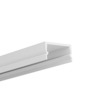 Profilé en applique LED URSA, 300cm, blanc RAL 9010