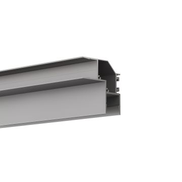 Profilé d'angle LED LUMIN, 200cm, anodisé