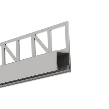 Profilé de carrelage LED CELAENO, 200cm, anodisé