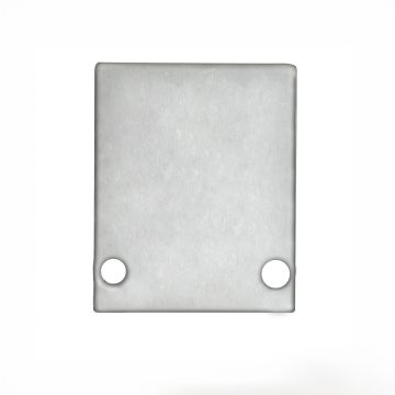 Embout de finition ADHARA, anodisé, kit de 2, vis incluses