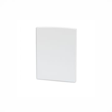 ACHERNAR End cap, white, set of 2, with light trap