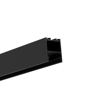 Profilo di illuminazione a LED ACHERNAR, 200 cm, nero RAL 9005