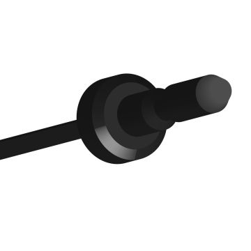 Sistema di tensionamento LED LUKIDA, 1000 cm, nero