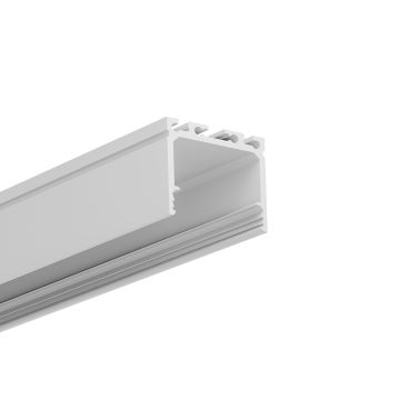 Profilé en applique LED ALKOR, 200cm, blanc RAL 9010