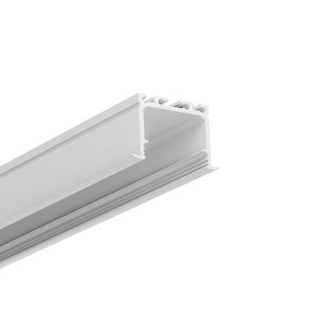 Profilé encastré LED ELEKTRA, 200cm, blanc RAL 9010