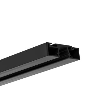 Profilo per tende a LED HYPERION, 200 cm, nero RAL9005