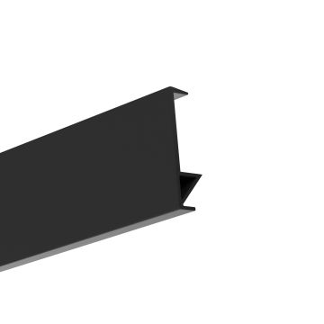 ??Profilé en applique LED STYX, 200 cm, noir RAL9005