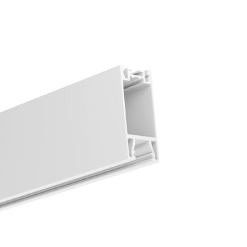 Perfil para cortinas LED HIMALIA, 200 cm, blanco RAL9010