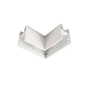 EDGE-04 Angolo saldato, 120x120 mm, bianco RAL9003