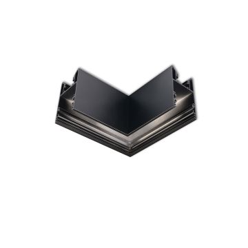 EDGE-04 Angle soudé, 120 x 120 mm, noir RAL9005