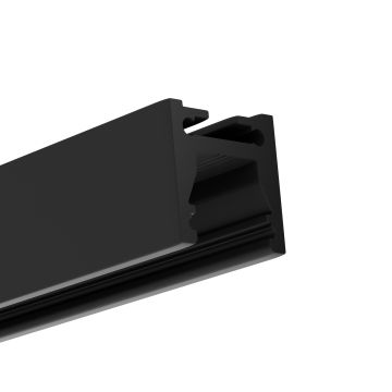 Profilo per tende LED HERACLES, 200 cm, nero RAL9005