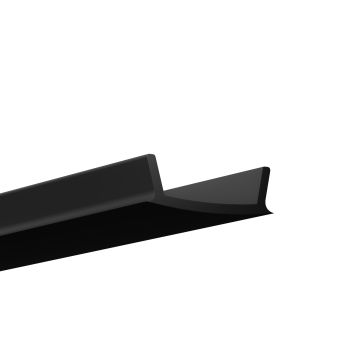 BLACK-01 Copertura, 200 cm, nera/opaca