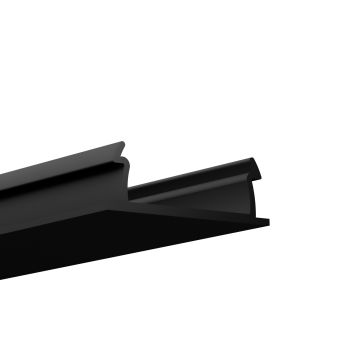 BLACK-06 Diffuseur, 200cm, noir/mat