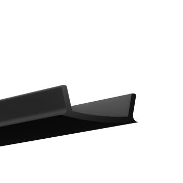 BLACK-07 Diffuseur, 200cm, noir/mat