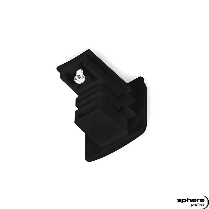 Embout de finition PAVONIS, noir