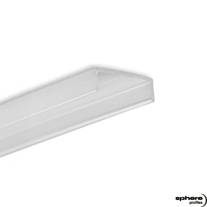 Profilé LED de montage apparent CELEST, 200cm, plat