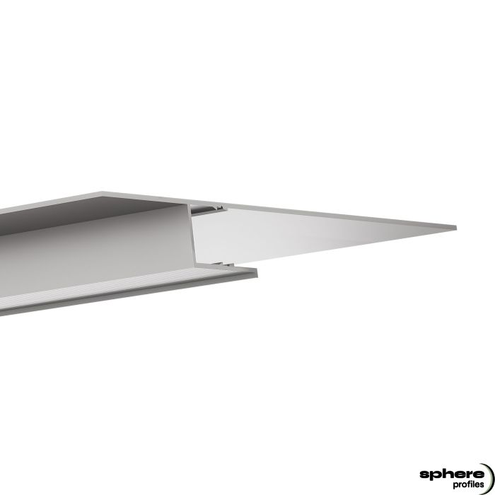 Profilé pour construction sèche LED PYRIT, 200cm, anodisé