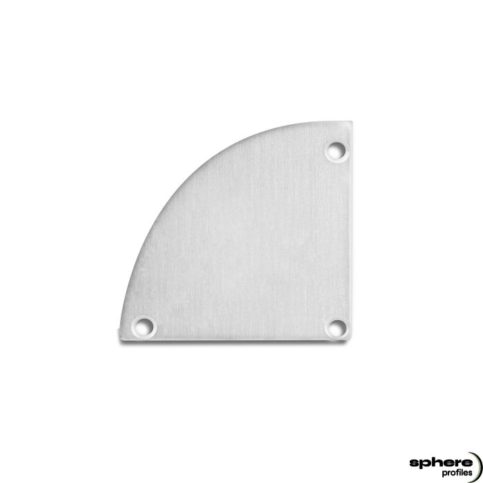 Embout de finition LACERTA, kit de 2, vis incluses, droite/gauche